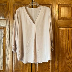 Maurice’s 3/4 Sleeve V Neck Blouse